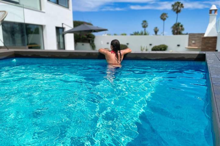 Ferienhaus für 8 Personen, mit Terrasse und Garten sowie Pool und Ausblick in Puerto de la Cruz - 3