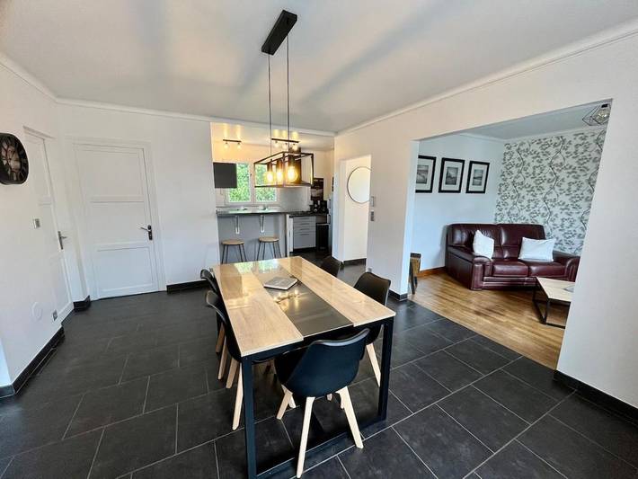 Maison de vacances pour 5 personnes, avec vue et jardin