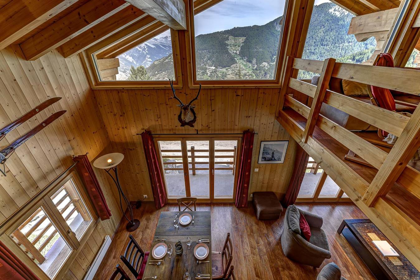 Chalet Snowfall - jacuzzi - views in La Tzoumaz, Riddes