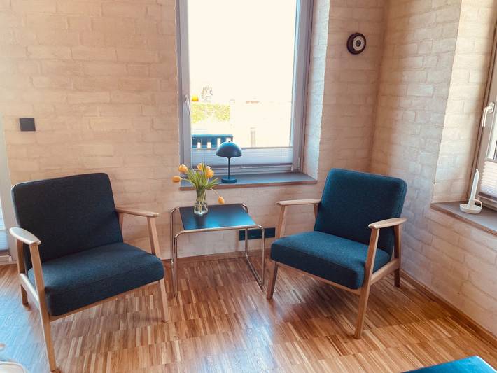 Ferienhaus mit Meerblick für 5 Personen, mit Ausblick und Garten sowie Terrasse in Heiligenhafen - 3