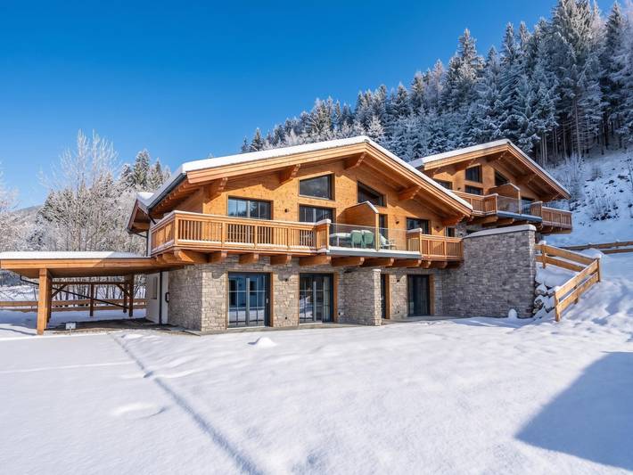 Chalet für 10 Personen, mit Sauna und Balkon sowie Garten - 1
