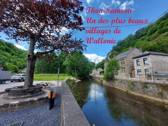 Location de vacances pour 6 personnes, avec jardin et vue, animaux acceptés à Andenne