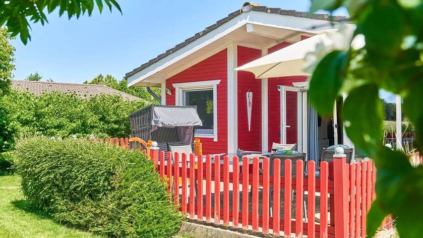 Ferienhaus für 4 Personen, mit Garten und Sauna, mit Haustier