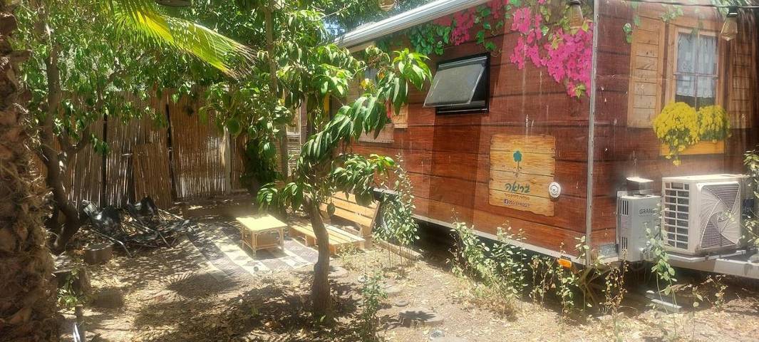 Camping für 5 Personen, mit Ausblick und Pool sowie Garten in Israel