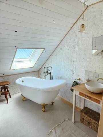 Cottage pour 2 personnes, avec jardin ainsi que vue et terrasse, animaux acceptés à Fierville-les-Mines