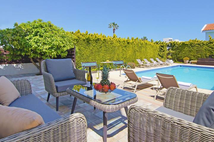 Villa für 6 Personen mit Balkon/Terrasse in Protaras, Südzypern