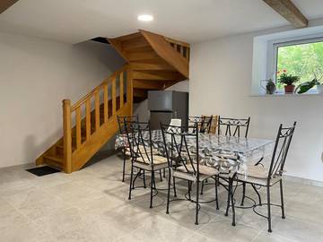 Gîte pour 5 personnes, avec jacuzzi ainsi que jardin et terrasse, animaux acceptés à Saint-Tugdual