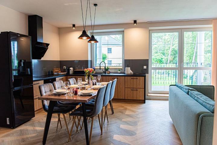 Apartament wakacyjny dla 6 osób, z Balkon i Taras oraz Ogród w Borne Sulinowo