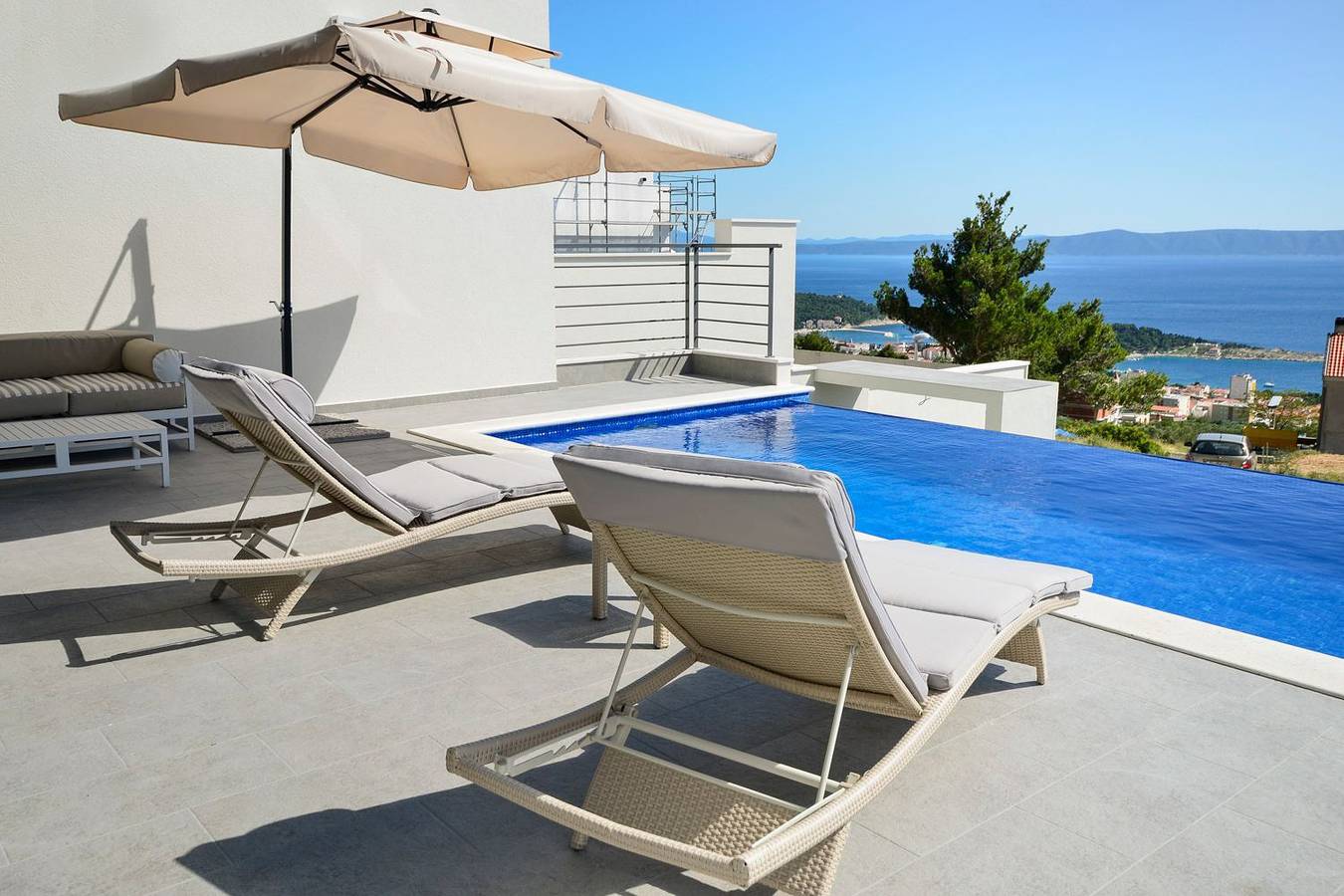 Villa für 8 Personen mit Garten in Veliko Brdo, Makarska