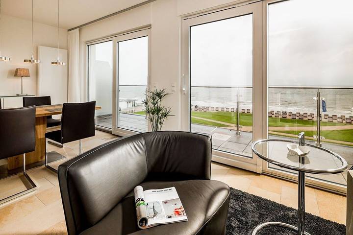 Ferienwohnung für 2 Personen, mit Seeblick und Balkon in Norderney Weststrand - 2