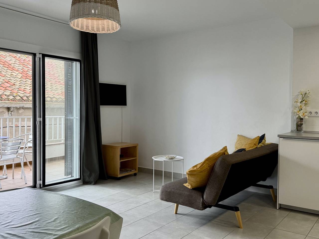 Ganze Wohnung, Charmantes Ferienwohnung in L'Escala für 5 Pers. mit Terrasse, Meerblick und moderner Küche in l'Escala, Oberampurien