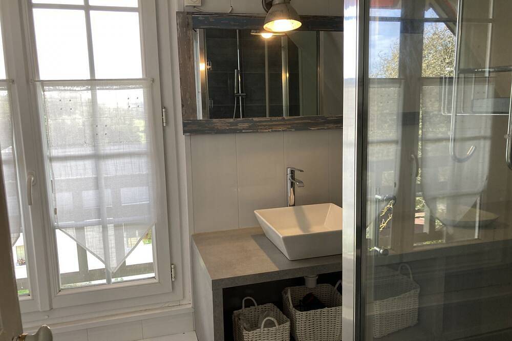 Apartamento entero, Les Mouettes, sea view, 100 metres from the beach in Pourville-sur-Mer, Hautot-sur-Mer