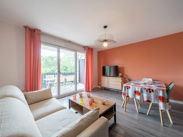Apartamento de vacaciones para 4 personas, con balcón - 1