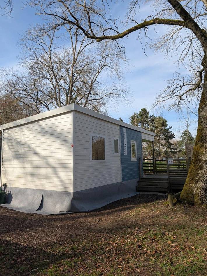Mobil home pour 6 personnes, avec sauna et bassin pour enfant à Châteauroux - 4