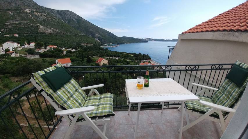 Ferienwohnung für 2 Personen, mit Balkon/Terrasse in Plat
