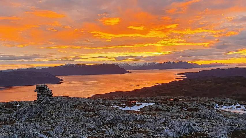Ferienhaus für 7 Personen, mit Terrasse in Troms - 2