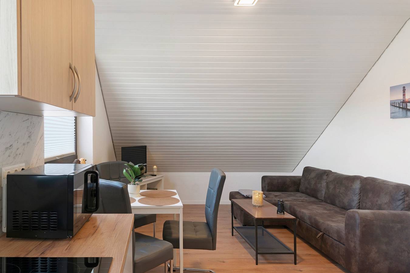 Ganze Wohnung, Ferienwohnung 6 mit privater Terrasse, Gemeinschaftsgarten und Wlan in Schillig, Wangerland