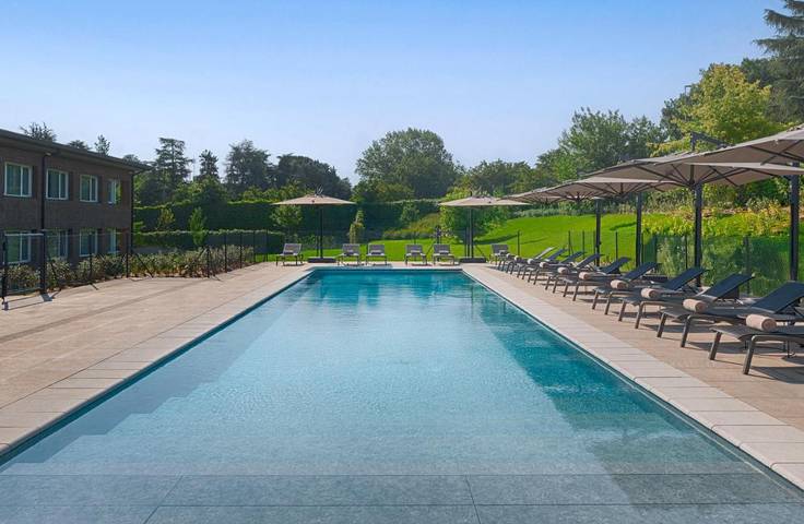 Appartamento per 2 persone, con giardino e piscina in San Lazzaro di Savena