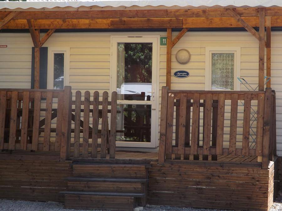 Camping les Peupliers - Mobilhome 6 personas - Básico 3 dormitorios 29-31m² (29-31m²) in Colombiers, Côte d'Améthyste
