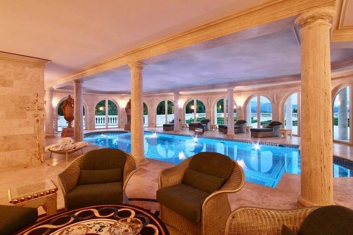 Ferienhaus für 25 Personen, mit Sauna und Ausblick sowie Garten und Seeblick, mit Haustier am Luganersee - 4