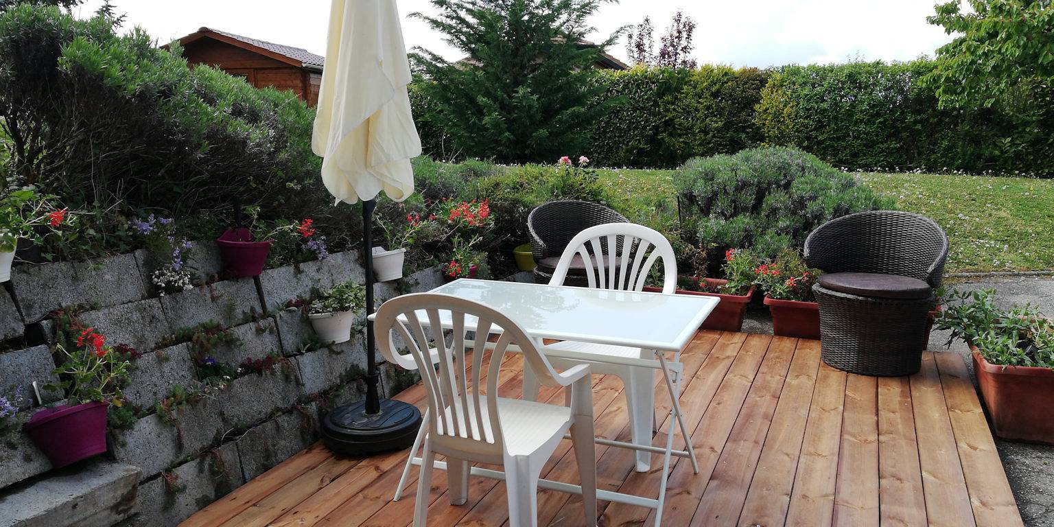 Appartement entier, F2 rez-de-jardin, proche Yvoire et lac +piscine in Massongy, Région de Thonon-les-Bains