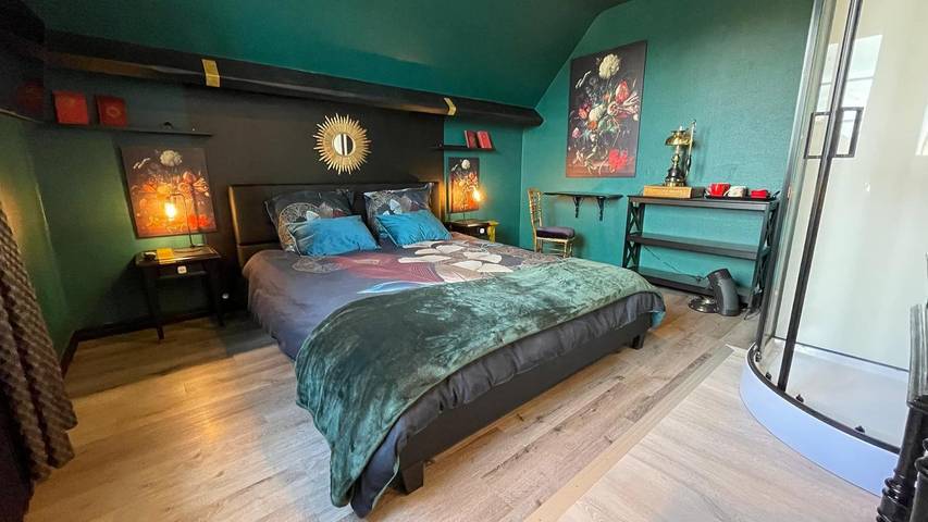 Chambre d’hôte pour 2 personnes, avec Jardin à Moulins-le-Carbonnel