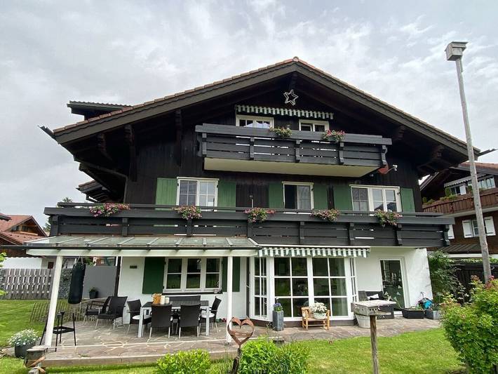 Ferienhaus für 4 Personen, mit Balkon in Fischen im Allgäu