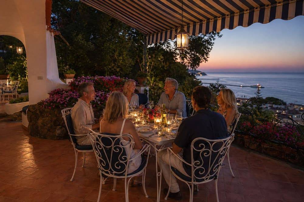 Aglaia Luxusvilla mit Meerblick in Casamicciola Terme, Ischia