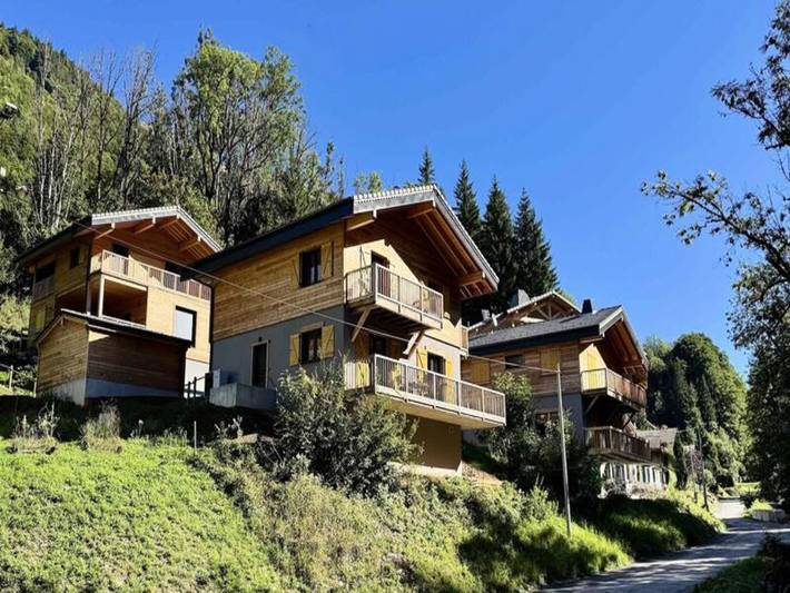 Chalet pour 10 personnes, avec balcon, adapté aux familles à Montriond