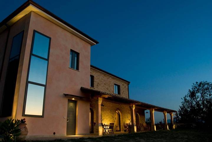 Appartamento per 3 persone, con Terrazza e Giardino nonché Panorama a Sant'Elpidio a Mare