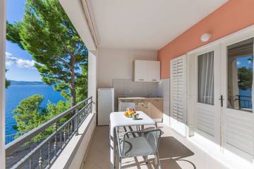 Studio für 2 Personen in Brela, Split-Dalmatien, Bild 2