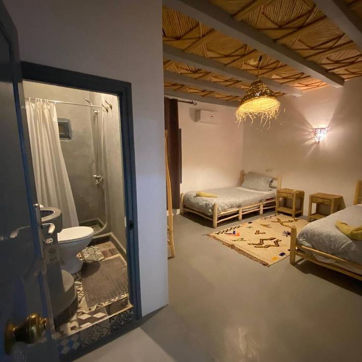 Maison d’hôte pour 3 personnes, avec jardin et vue dans Aït-ben-Haddou - 2