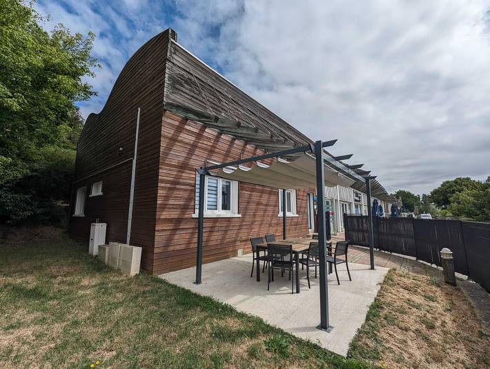 Gîte pour 4 personnes, avec Terrasse ainsi que Jardin et Vue