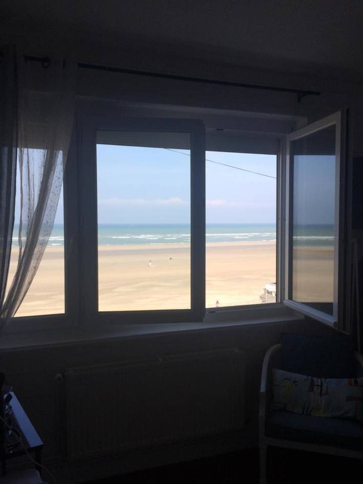 Location de vacances pour 2 personnes, avec Terrasse et Vue à Merlimont
