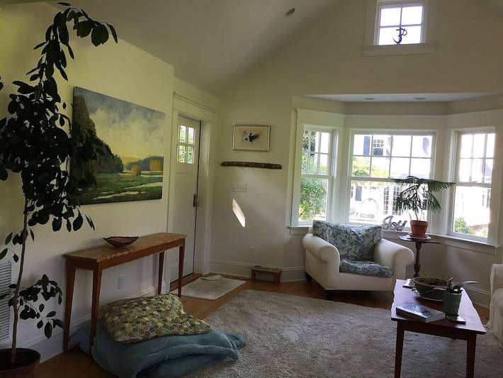 Cabin for 3 people, with yard and terrace in Connecticut