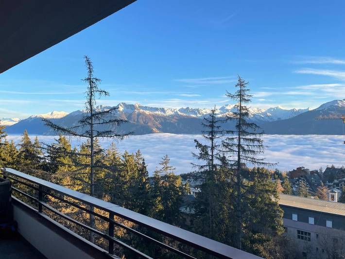 Appartement de vacances pour 5 personnes, avec vue et jardin
