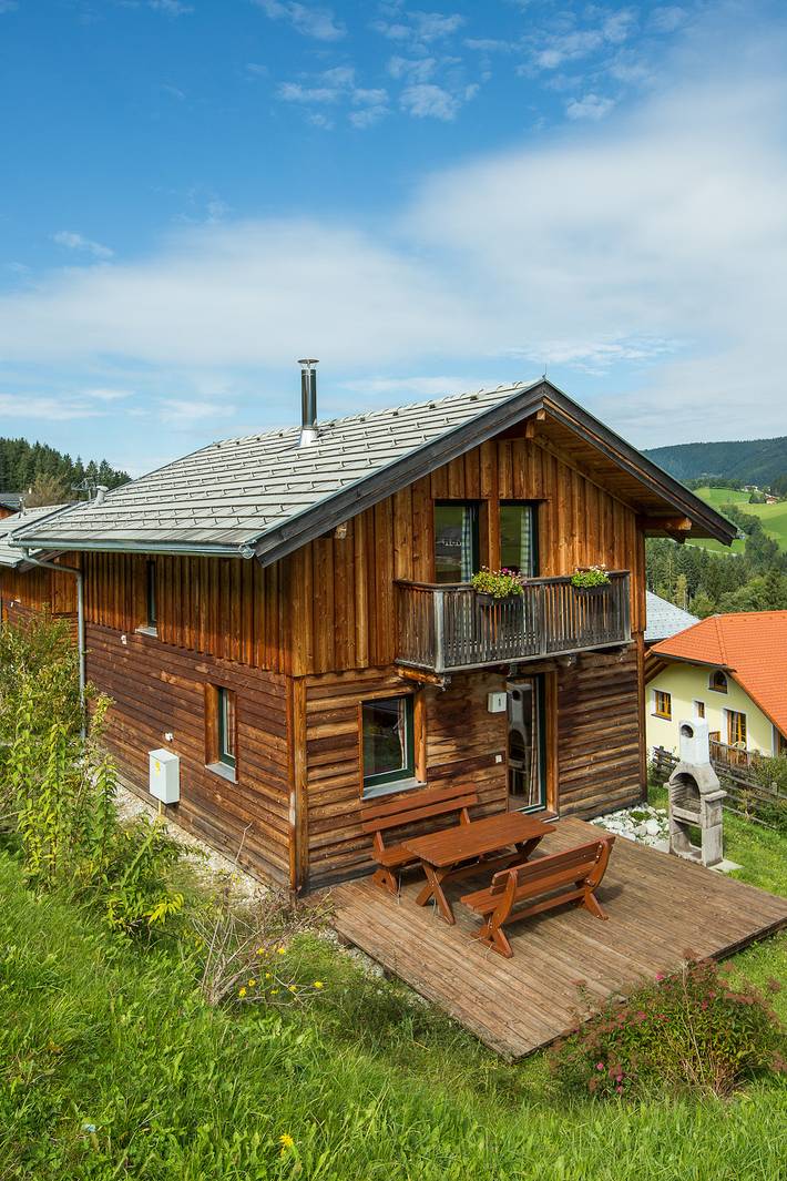 Ferienhaus für 6 Personen, mit Balkon und Garten sowie Sauna in Dachstein West