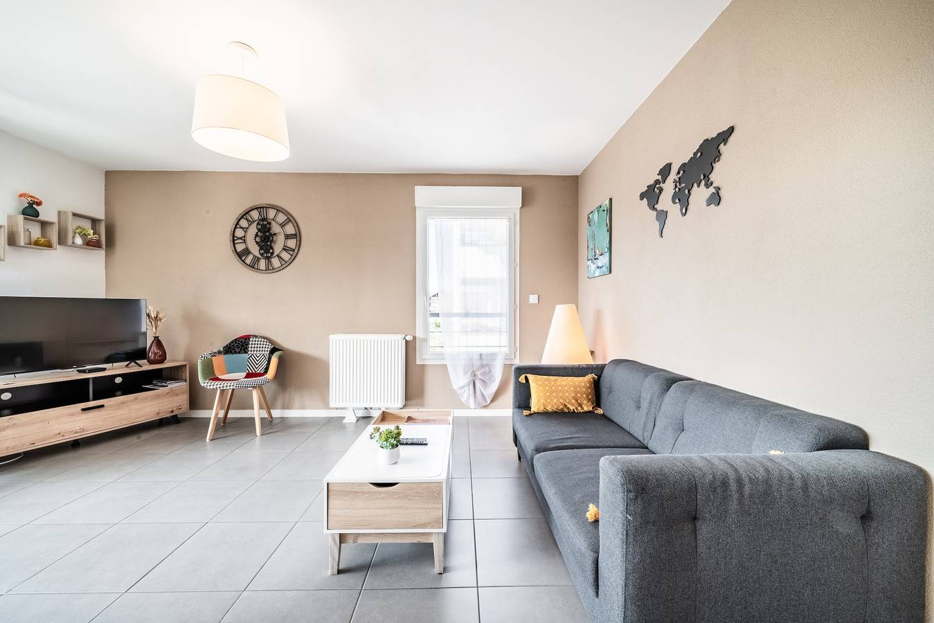 Ganze Wohnung, Apartment „Le Cocon“ mit Bergblick, Balkon und Wlan in Thonon-les-Bains, Thonon-les-Bains und Umgebung