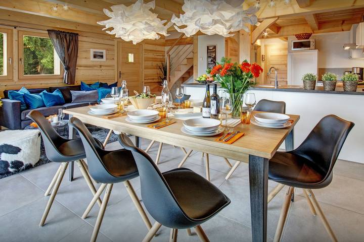 Chalet pour 8 personnes, avec Balcon et Jardin à Manigod - 3