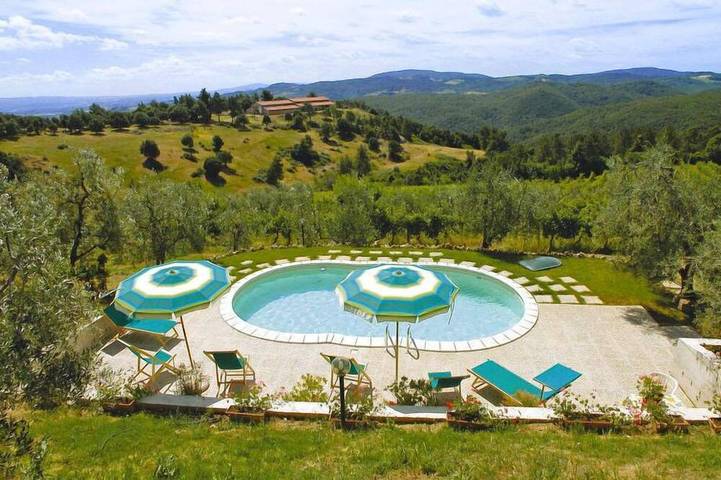 Bauernhof für 2 Personen, mit Balkon und Garten sowie Pool