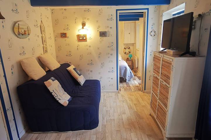Gîte pour 2 personnes, avec Terrasse dans Plage De La Banche Binic - 3