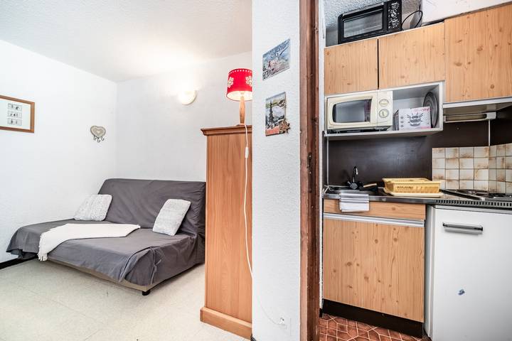 Ganze Wohnung, Ferienwohnung 'Au Pied Des Pistes' mit Bergblick und Balkon in Samoëns, Region Bonneville