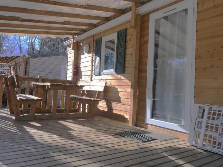 Location de vacances pour 4 personnes, avec terrasse à Passy