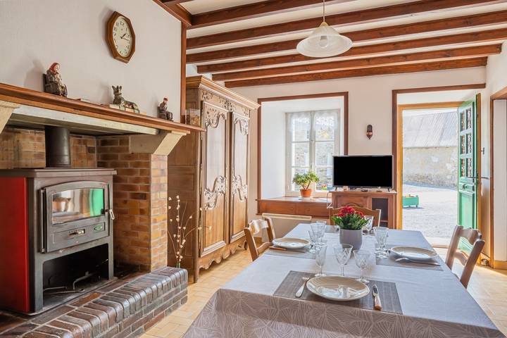 Ferienhaus für 6 Personen mit Garten in Millières, Coutances und Umgebung