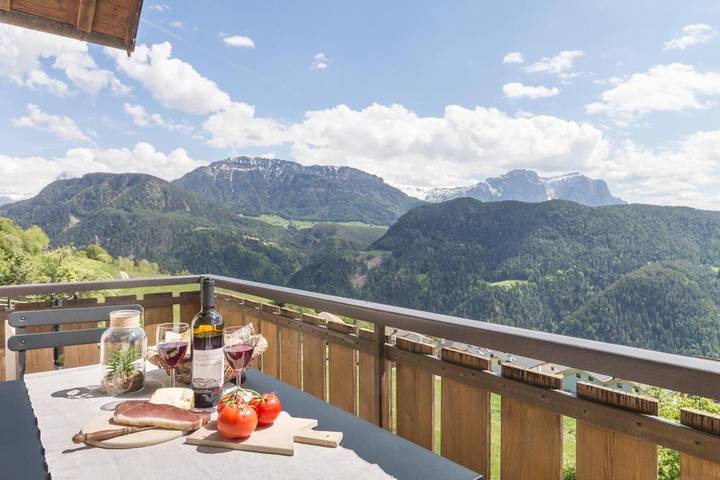 Appartamento per 6 persone, con Balcone e Terrazza nonché Panorama a Laion