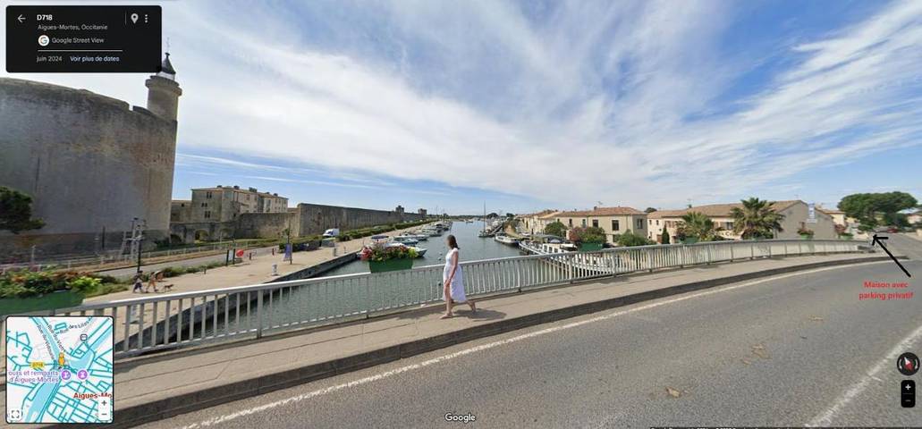 Villa pour 2 personnes, avec terrasse et vue à Aigues-Mortes