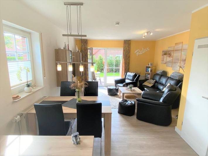 Ferienhaus für 4 Personen, mit Terrasse und Garten in Carolinensiel