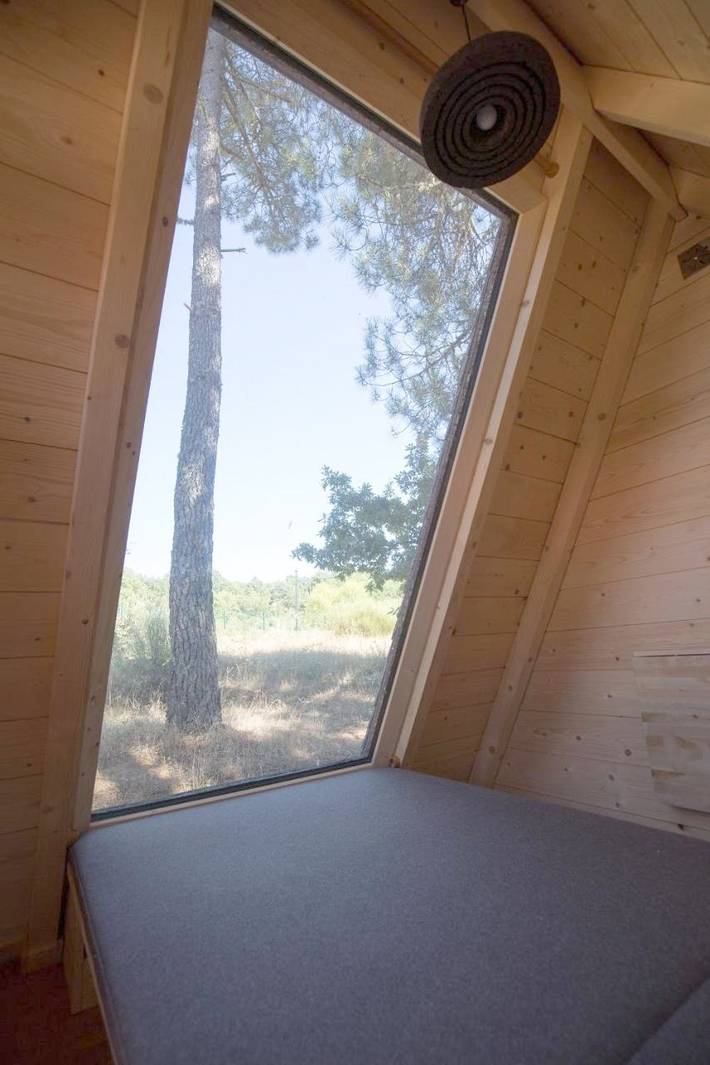 Tente pour 3 personnes, avec jardin ainsi que terrasse et piscine dans Portugal du Nord - 4
