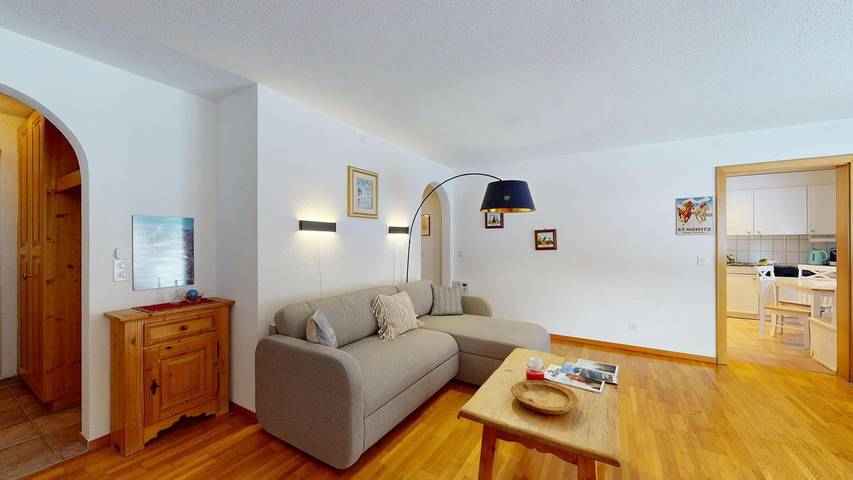 Gîte pour 4 personnes, avec vue et jardin, animaux acceptés à St. Moritz - 2