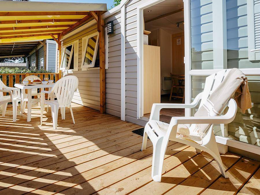 Camping Domaine de Ker Ys - Mobilhome 6 personas - Clásico | 3 Dormitorios | 6 Plazas | Terraza semicubierta | 1 Baño in Iroise